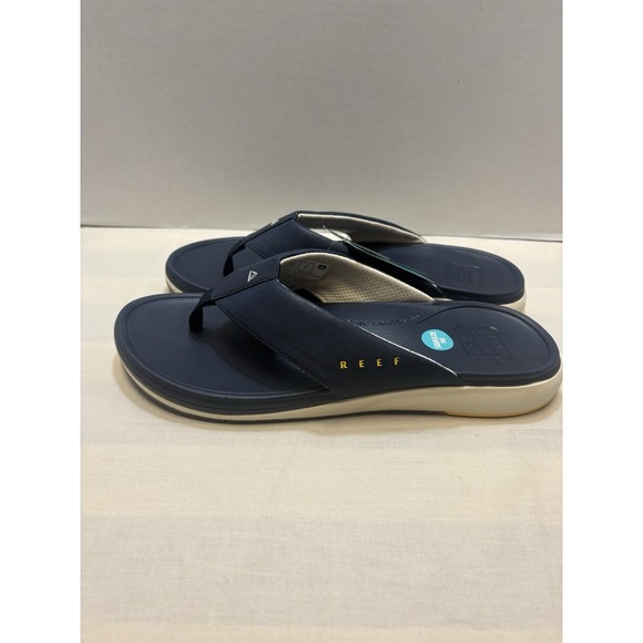NEW REEF Cushion Norte Water Friendly Flip Flop Sandals Size 12 Navy Blue NWT main image 8